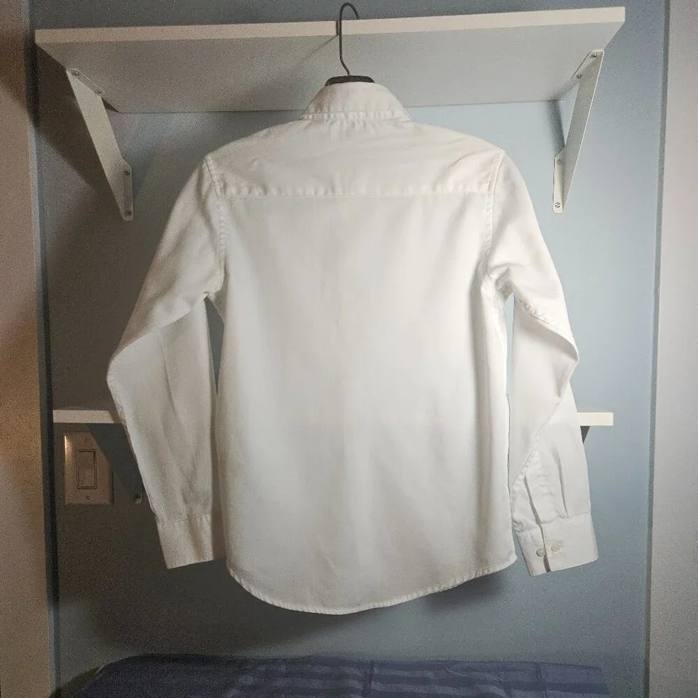CALVIN KLEIN BOYS' BUTTON DOWN SHIRT, SIZE 12